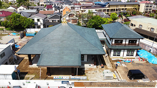 慈恵院_本堂建設_2022年4月-11