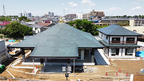 慈恵院_本堂建設_2022年5月-11