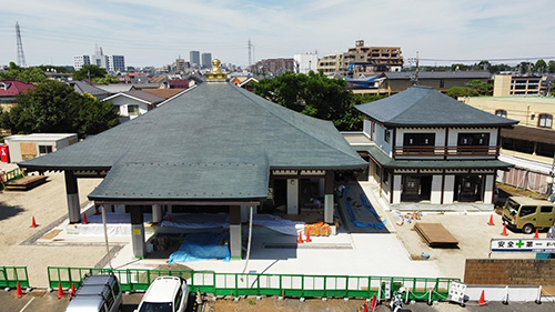 慈恵院_本堂建設_2022年6月-14