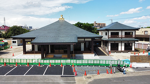 慈恵院_本堂建設_2022年7月-17