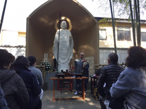 慈恵院の2月月例法要