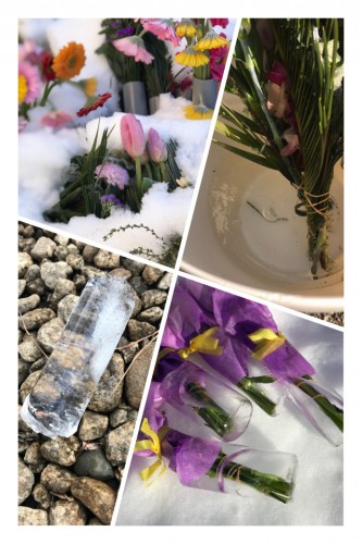 慈恵院の凍る花瓶